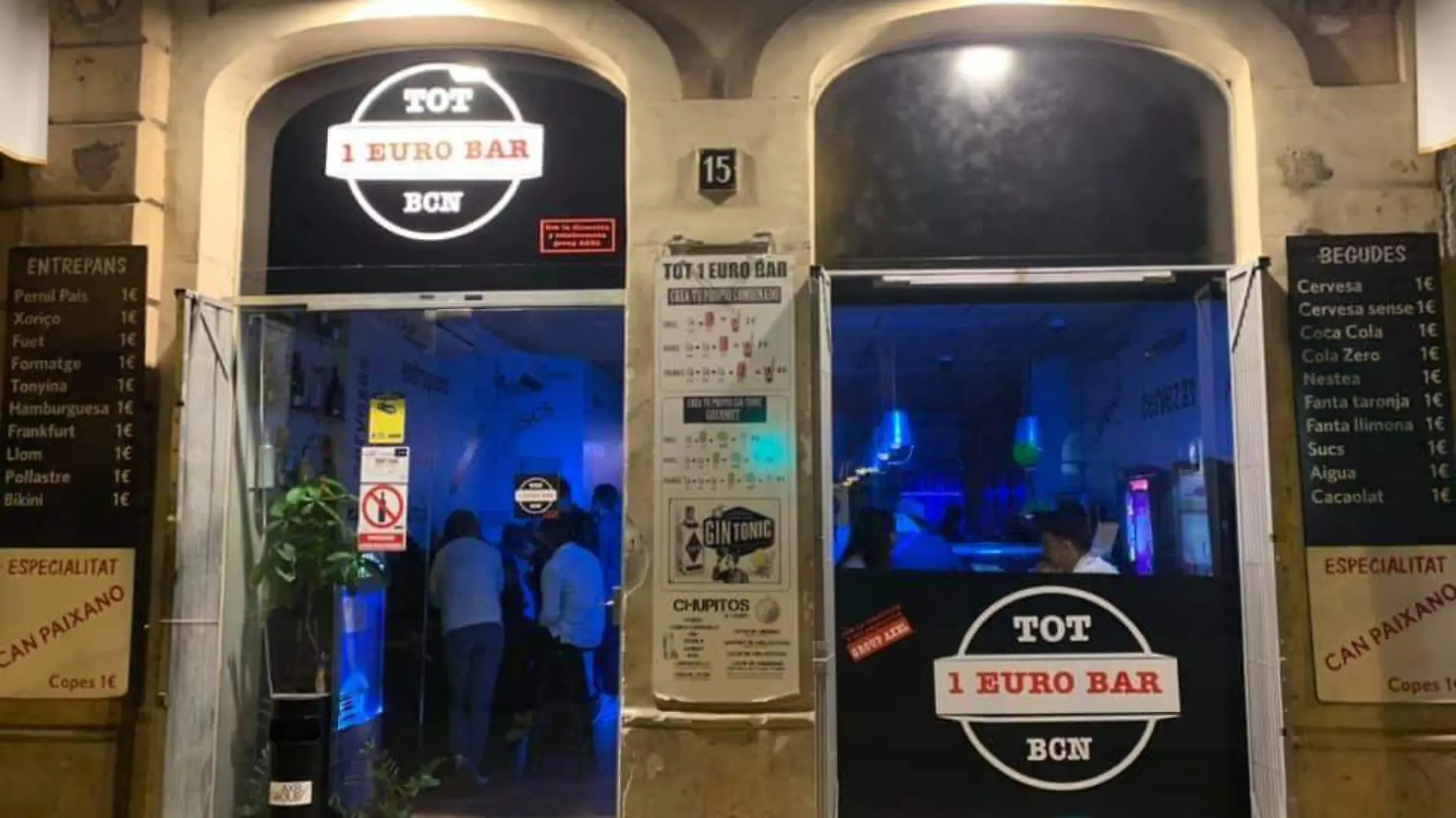 Este es el bar de Barcelona donde todo vale 1 euro